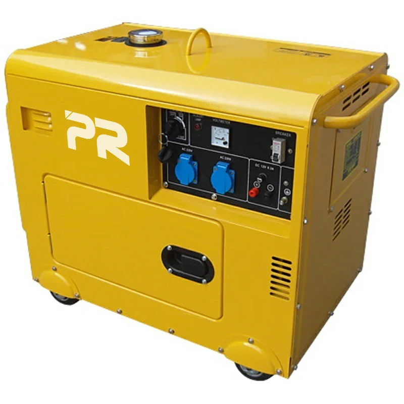 China Brand Power Super Silent Diesel Generator Set 4.6kVA to 90kW Container Type with Remote Start Stamford Alternator