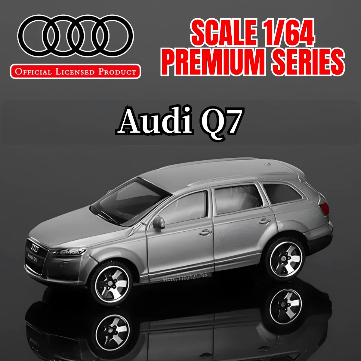 1:64 Audi Q7 SUV Replica Diecast Lamborghini BMW VW Model Car – Scale Car Miniature Collection Kid Boutique Gift Toy for Boys