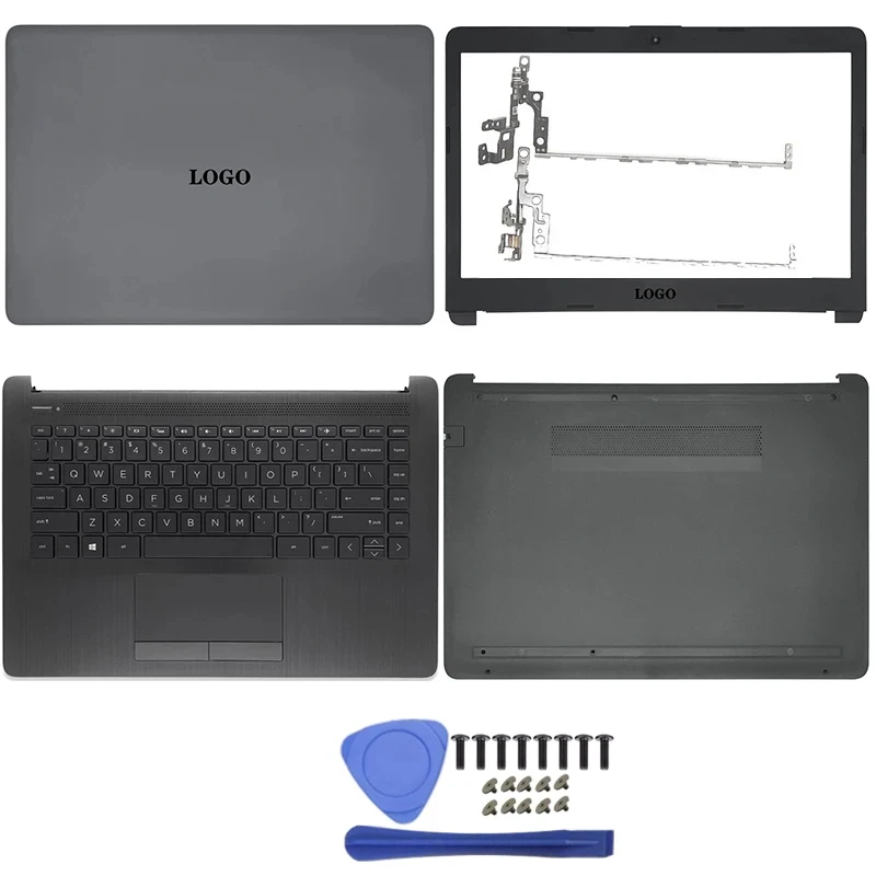 

Laptop For HP 14-CM 14-CK 240 245 246 G7 LCD Back Cover/Front Bezel/Hinges/Palmrest/Bottom Case L44056-001L23491-001 L44057-001