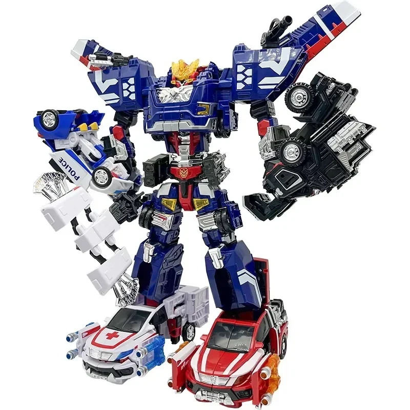 헬로카봇 Hello Carbot Penta Storm X Transformation Robot Anime Action Figures 5 In 1 Cars Combination Model Sets Boy Kids Toys Gift