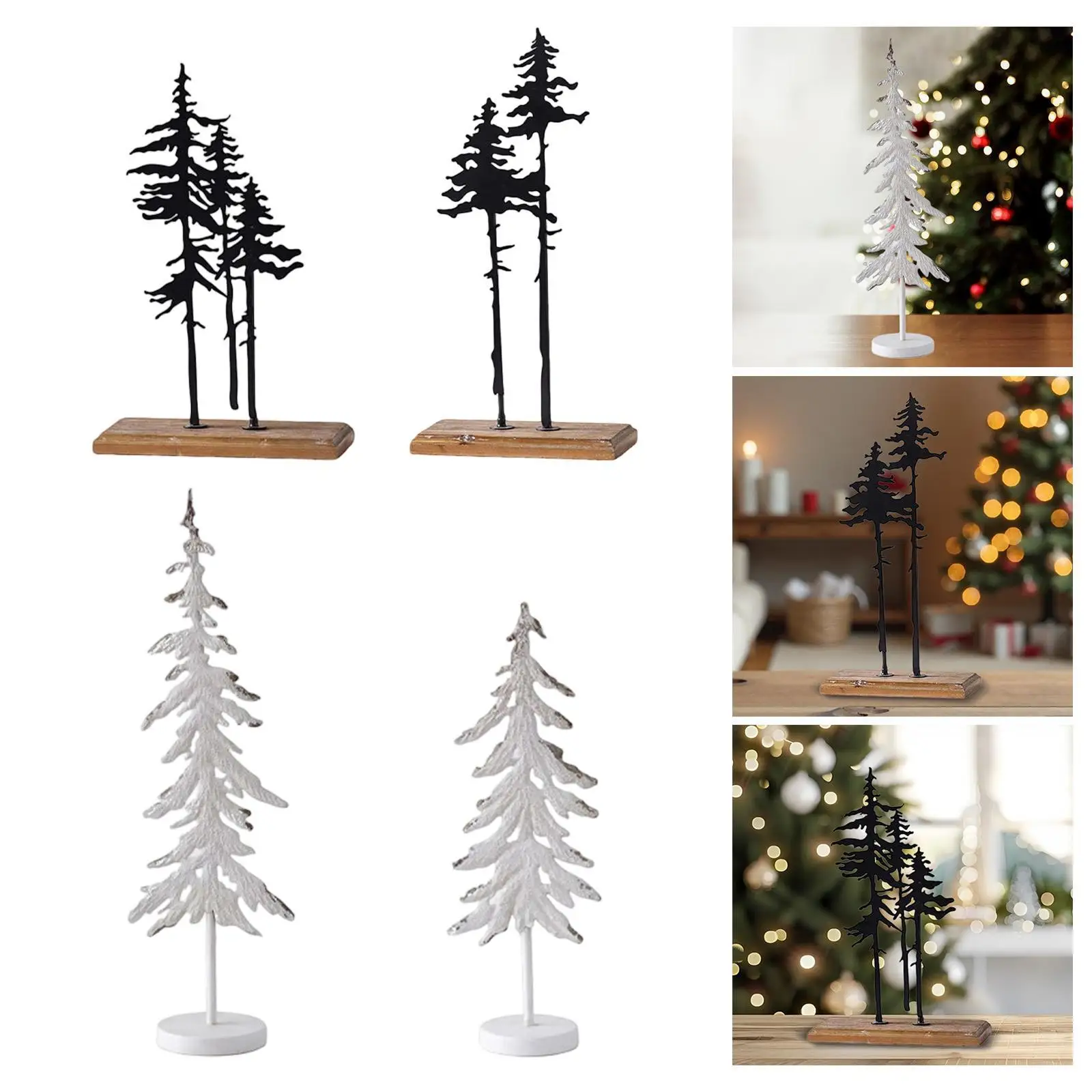 

Рождественское украшение на столе, настольный аксессуар, коллекционное украшение для