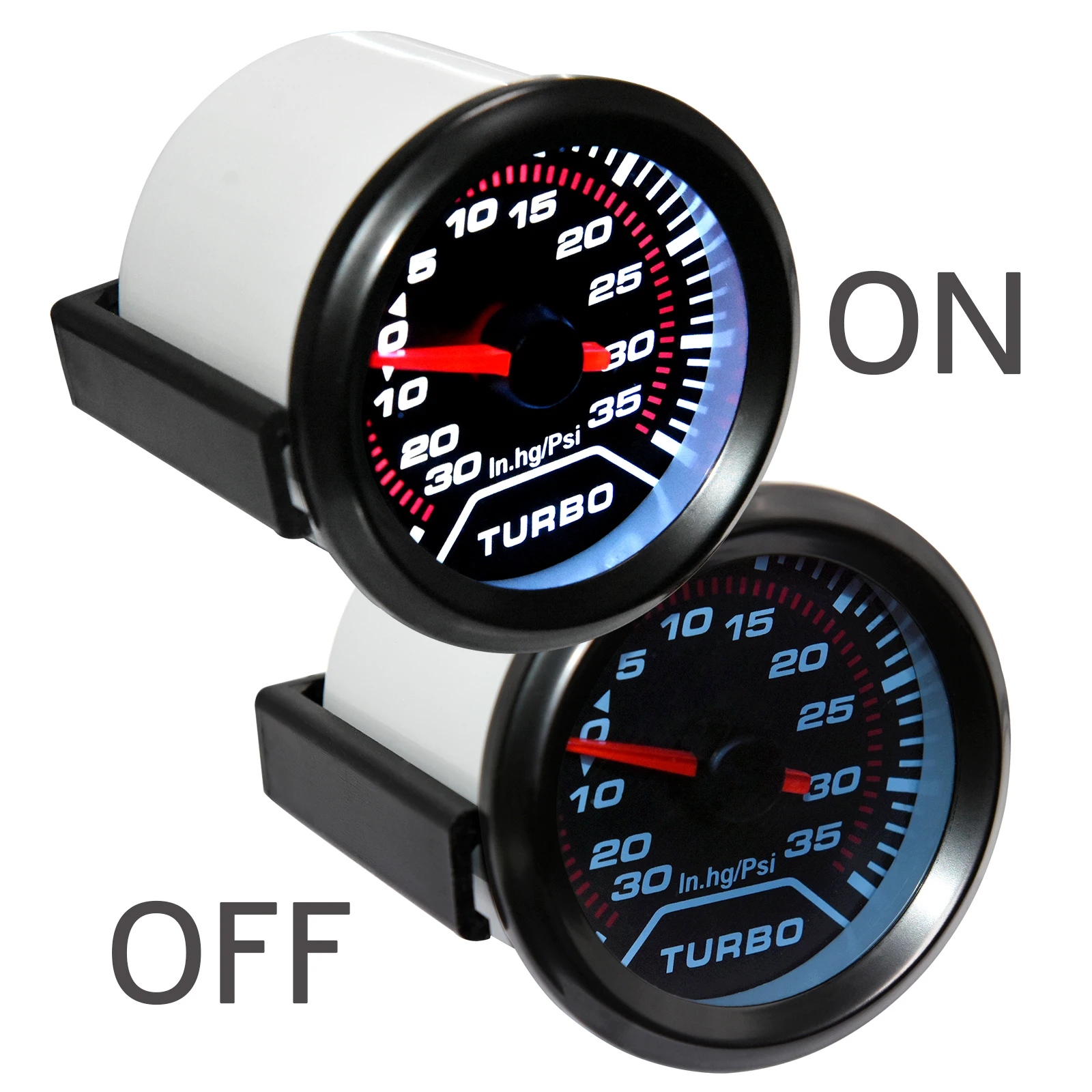 52mm Tachometer Oil pressure Psi Turbo Bar Oil Temp Water Temperature Exhaust Gas Temp Gauge Voltmeter EGT Gauge For Car Racing