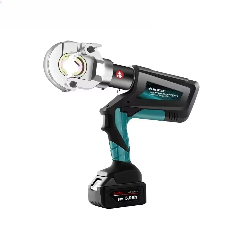 Intelligent LCD Battery Connector Copper Electric Cu 300mm Hydraulic Cable Crimping Tool