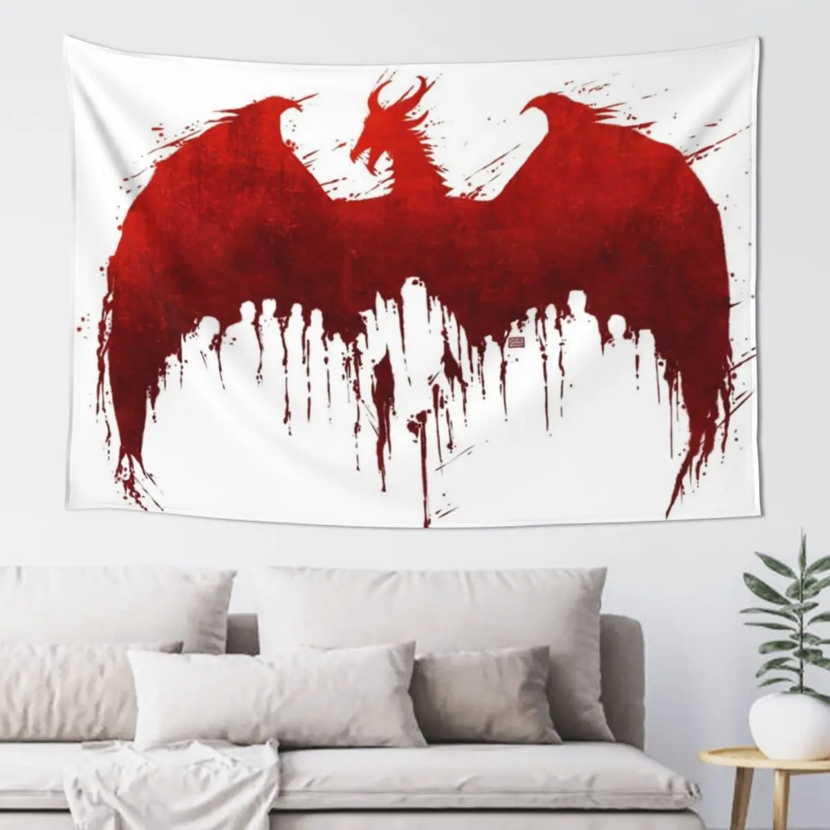 

Dragon Age II Blood Dragon V1 Tapestry Wall Decor Hanging Bedroom Decorations Decor For Room Tapestry