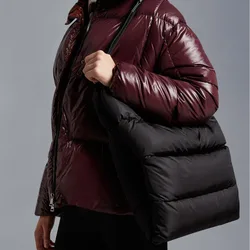 Fashion Vest Design Padded Shoulder Bags Designer Quilted Women Handbags Nylon Down Cotton Crossbody Bag Large Puffy Purse 2023