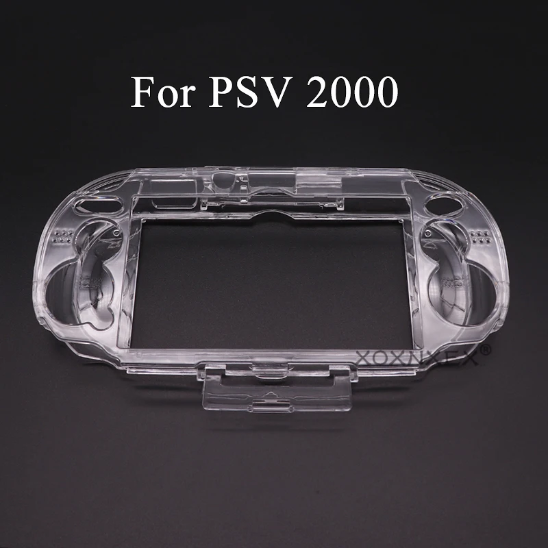 حافظة صلبة شفافة لـ 2DS 3DS XL LL جديد 3DS XL NDSL NDSI XL PSP 1000 2000 PSV 2000 3000 غطاء حماية شل لـ GBA SP