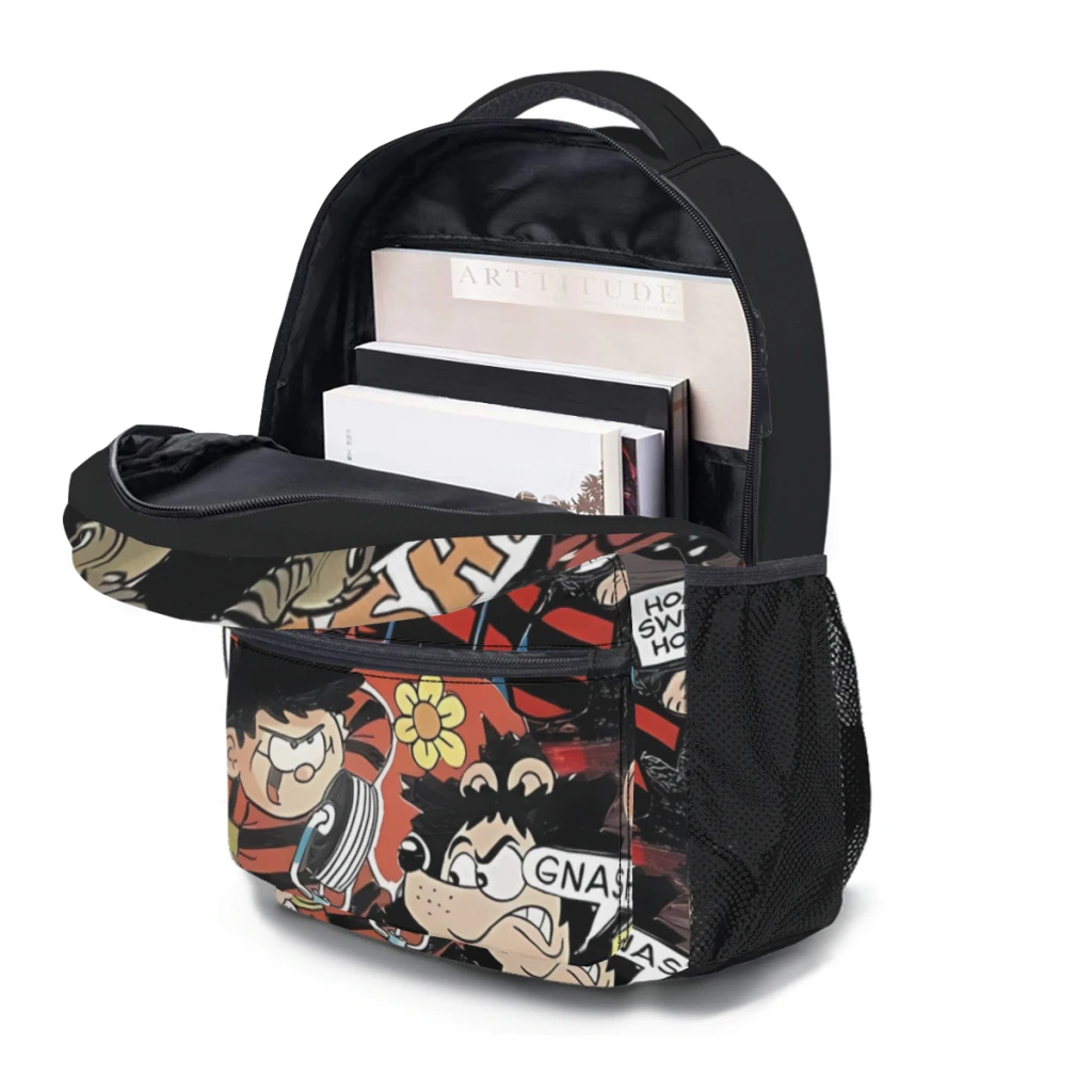 Beano-Mochila Impermeável para Meninas, Mochilas Escolares de Alta Capacidade, Nova Moda Feminina, Laptop na Moda Infantil, 17 ", 2  