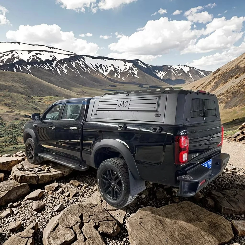 

JAC/Han T9 Waterproof Truck Roof Canopy Off-Road Pickup Hardtop Cargo Be High Quality Aluminum Alloy Foldable Tonneau Cover