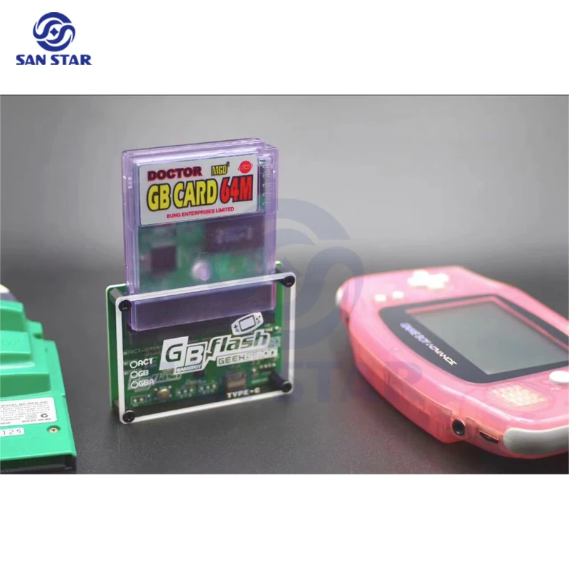 GBflash GBxcart GBA/GBC 버너 훌륭한 디자인 USB 어댑터 덤퍼 Ver1.3