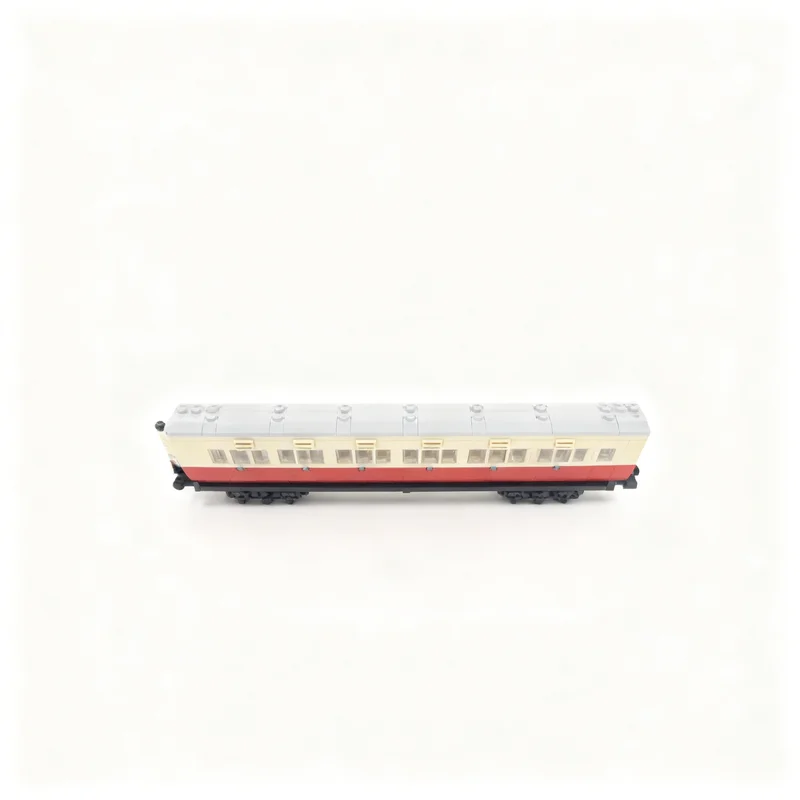 666pcs MOC British Railways Passenger Coach Train Model Building Blocks Construction Christmas Gifts Toys Education Kids Brick