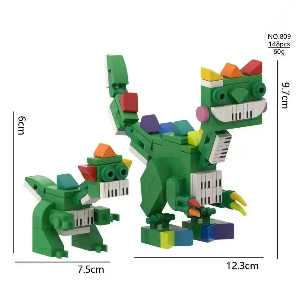 Poppy Playtime Spielzeug 5-teiliges Poppy Playtime Bausteine-Set Poppy Playtime Bausteine-Spielzeug Geburtstagsgeschenk für Schüler