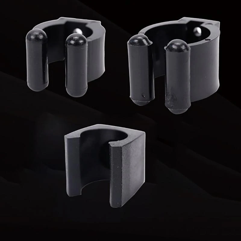 

20Pcs Billiards Snooker Cue Locating Clip Replacement Fishing Rod Storage Clips Plastic Fishing Rod Clips Easy to Use