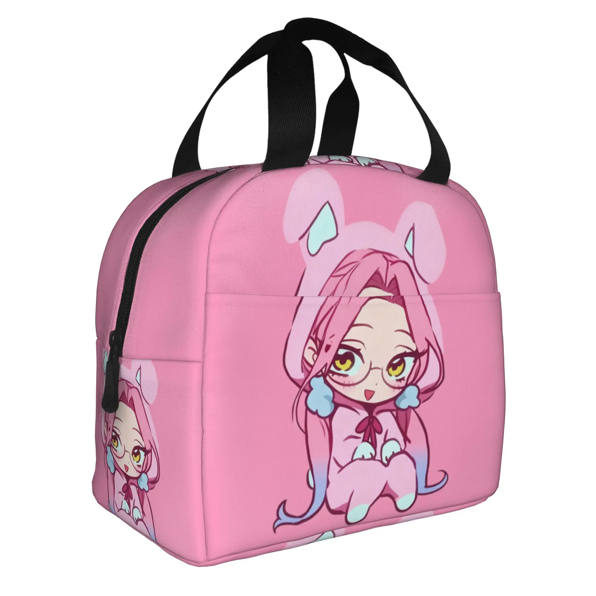 Aliens Stages Insulated Lunch Bag for Women Leakproof Adorable Cartoon Cooler Thermal Lunch Tote Office Picnic Travel