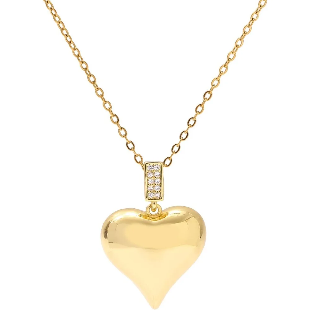 Elegante Collar con Colgante Chapado en Oro de 18K: Accesorio Exquisito para Mujer