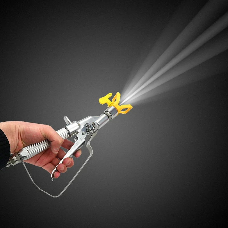 Airless Látex Pintura Pulverização Máquina Alça Reta Linha Reta Pistola Haste Reta