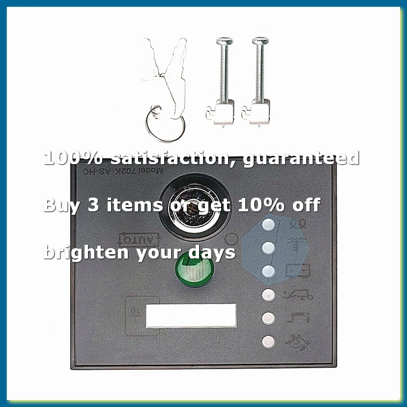 New 702AS Generator Controller Automatic With Keys Replace