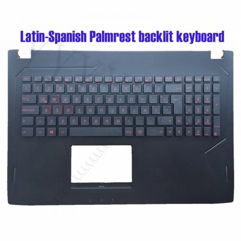 

QLatin-Spanish Palmrest keyboard for Asus FX502VM FX502VS FX502VT FX502VY FX502VD