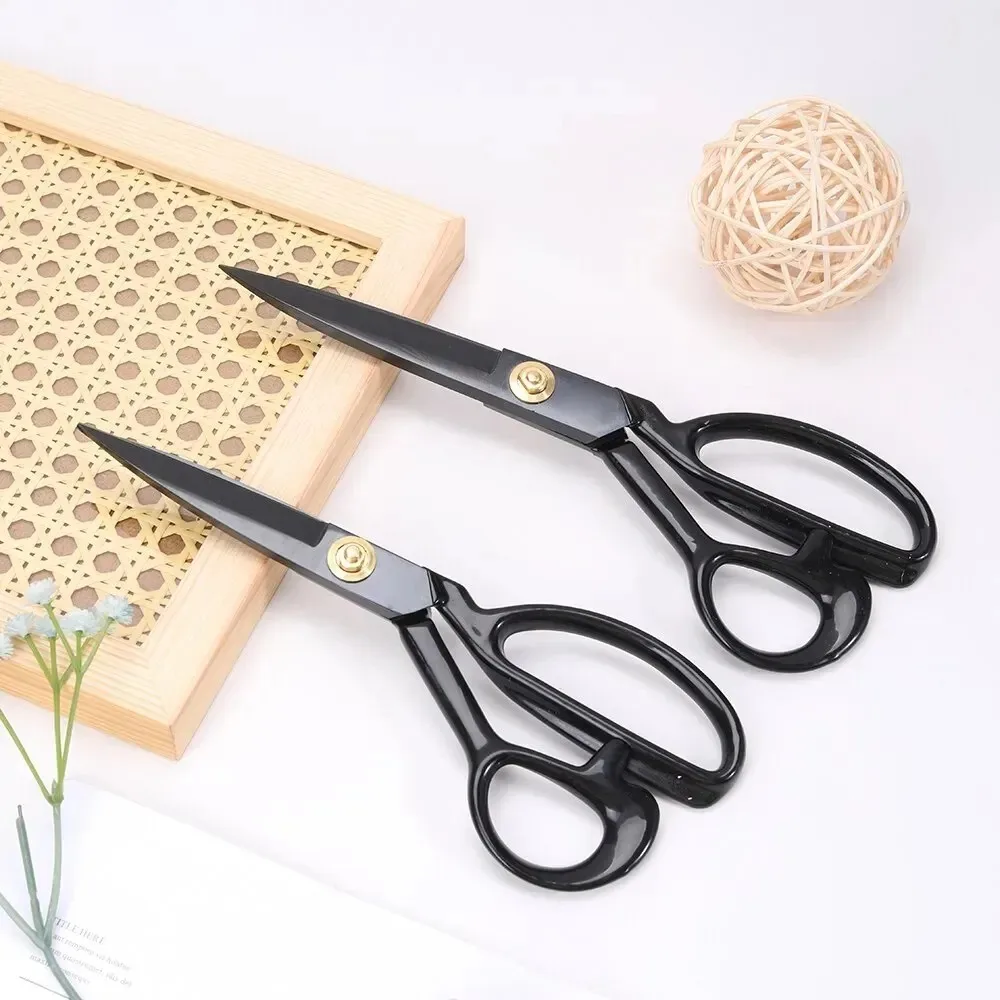 8/9 Inch Professional Tailor Scissors Scissor Vintage Stainless Steel Fabric Leather Cutter Scissors for DIY Sewing Accessory