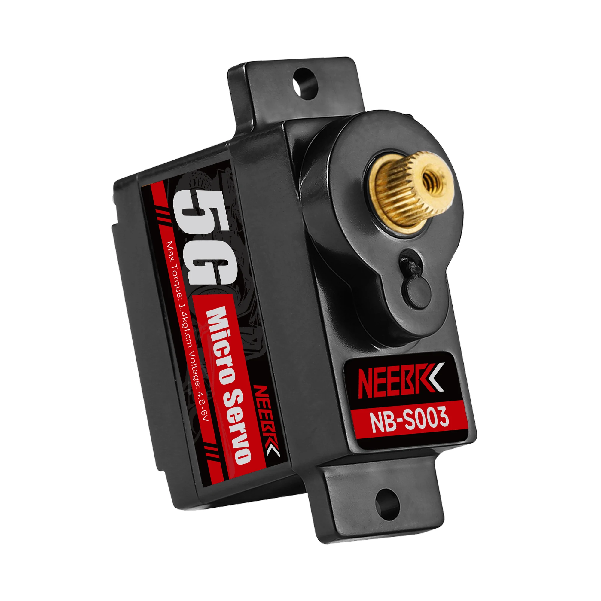 NEEBRC-impermeável Mini Digital Metal Gear, Coreless Servo Motor, RC Car, WLtoys, K989, K969, barco, Asa fixa, robô, helicóptero, 5g