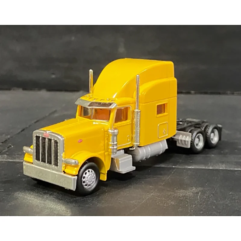 NORSCOT moulé sous pression 1:87 échelle Peterbilt 389 alliage camion lourd planche basse remorque longue tête voiture modèle jouet Collection cadeau