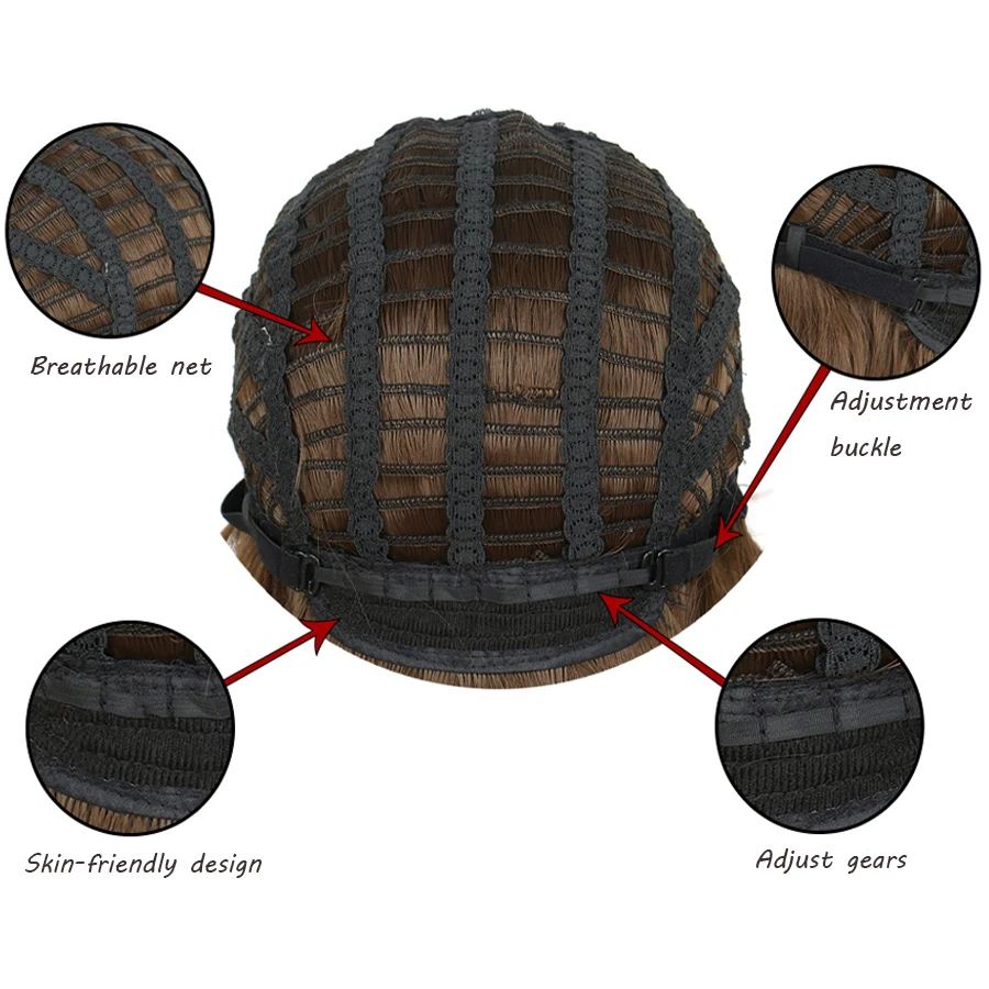 أسود أومبير الأحمر الطبقات شعر مستعار الاصطناعية طويلة متموجة المرأة رقيق لوليتا نمط شعر مستعار تأثيري الجزء الأوسط للحزب اليومي
