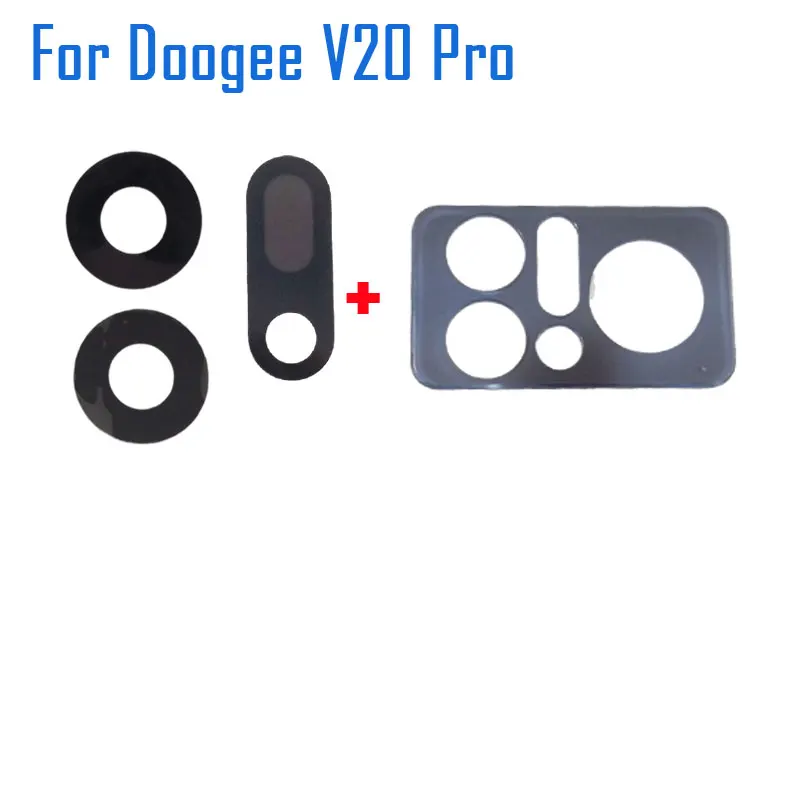 New Original DOOGEE V20 Pro Rear Main Camer Lens Night Vision Camera Lens Glass Cover Decoration Parts For DOOGEE V20 Pro Phone