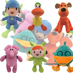 Hot Pocoyo Plush Doll Kawaii Little P Youyou Peluche Barto Duck Puppy Lula Ellie Elephant Plush Toys Children's Toys