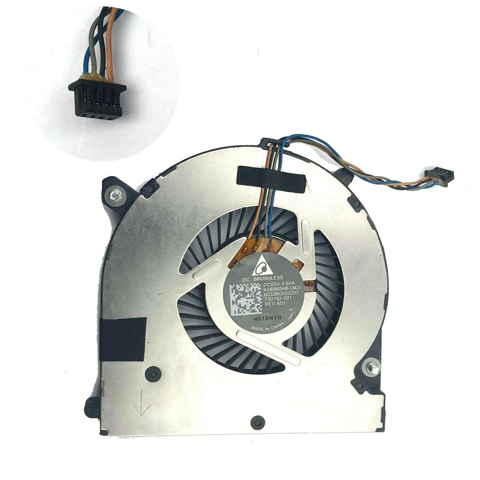 Ventilador de CPU para HP Elitebook 740, 745, 755, 840, ZBook 14, G1, G2, 850, 730792-001, nuevo