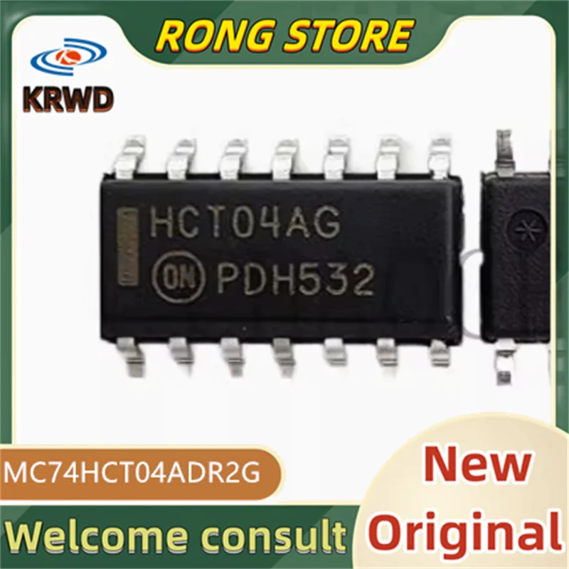 10PCS HCT04AG Novo e original MC74HCT04ADR2G MC74HCT04ADR2 MC74HCT04ADR MC74HCT04 SOP-14