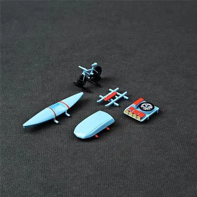 Boîte de toit pour vélo, kayak, porte-bagages, modèle CM 1/64, accessoire de toit de voiture