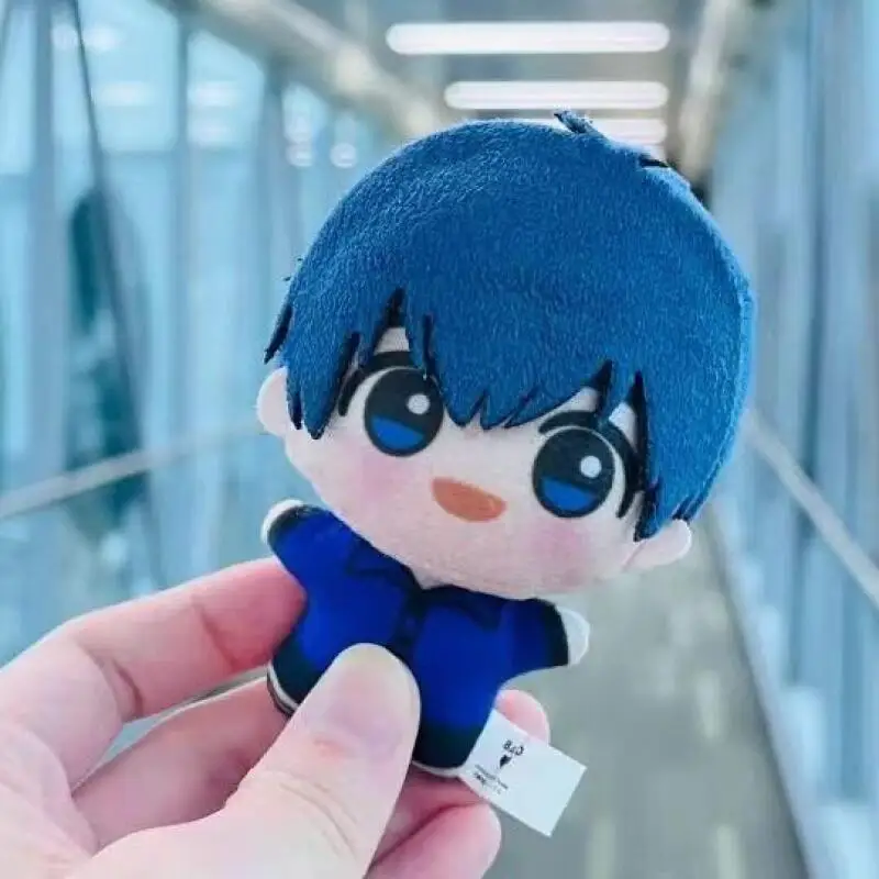 Blue Lock Big Head Isagi Yoichi Bachira Meguru Pocket Plush Filling Dolls Backpack Hanging Ornaments Anime Enthusiast Collection