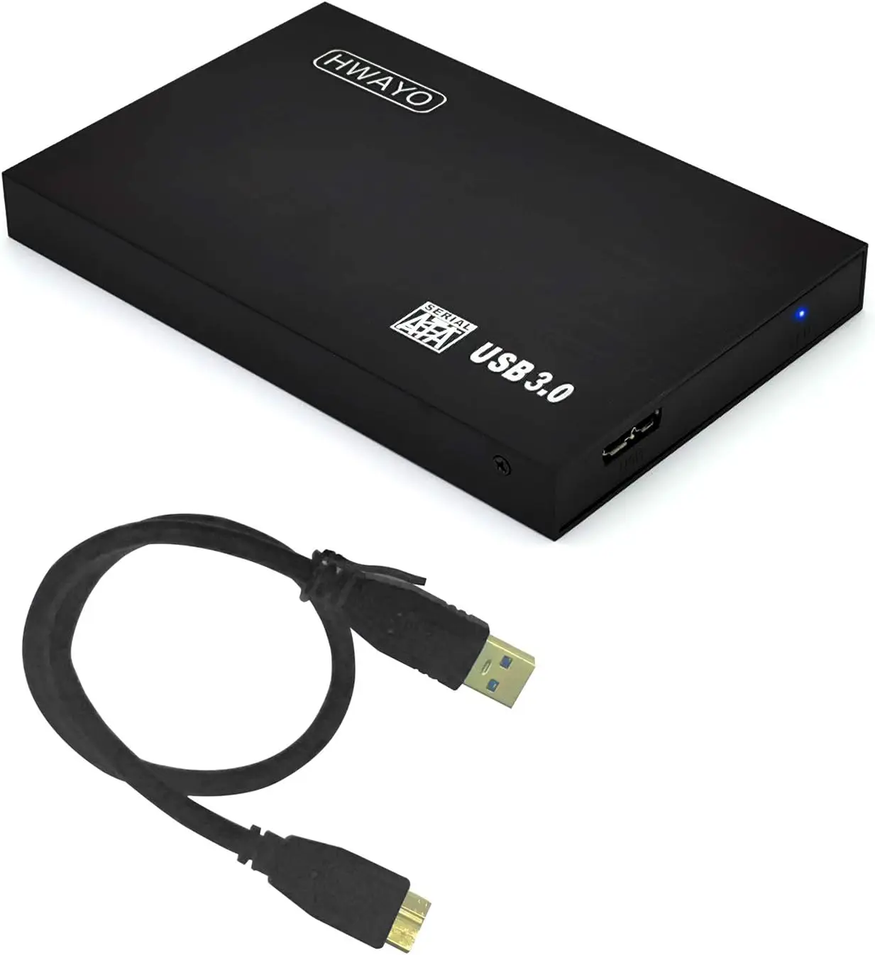 

2.5'' 1TB Ultra Slim Portable External Hard Drive USB3.0 for PC Laptop MacBook Xbox Storage