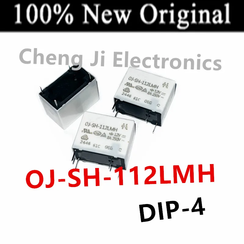 10PCS/Lot    OJ-SH-112LMH 、OJ-SH-105LMH 、OJ-SH-112HM   DIP-4  New original universal power relay   OJ-SH-