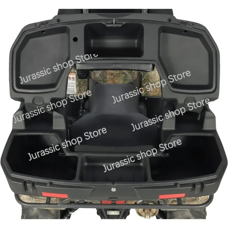 

Camco Black Boar UTV/ATV Rear Storage Box and Lounger, Compatible W/Most Tubular Racks L7500