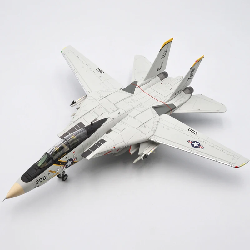 CW 1:72 Scale F-14A Tomcat Fighter F14 VF-84 Fighter Aircraft Model Diecast Alloy Classics Toys Souvenir Gifts Static Display