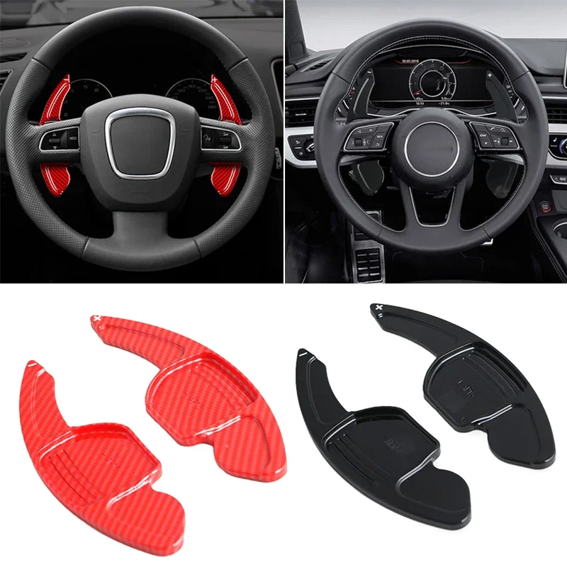 

Car Steering Wheel Shift Paddle Shifter Extended ABS For Audi A3 S3 A4 S4 B8 A5 S5 A6 S6 A8 R8 Q5 Q7 A7 Q3 S5 S7 S8 RS3 RS6 SQ5