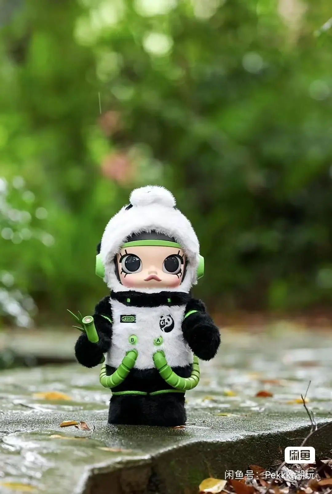 Molly panda Space Molly 400% Palmer House Action Figure Kawaii panda Molly Model Doll Toy Children Festival Toy Gift