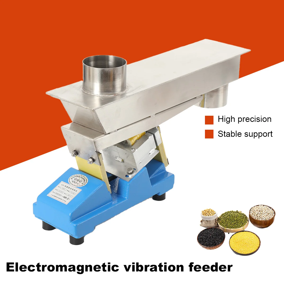 

Электромагнитный вибрационный питатель 110 В GZV-3F, 20 Вт, машина для закрытого встряхивания, 3000 об/мин, электрическая машина для подачи встряхивания