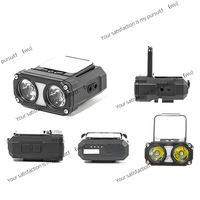 Headlight Waving Induction TYPE-C Charging Long Battery Life Strong Light Night Fishing Cap Clip Light Bicycle Light