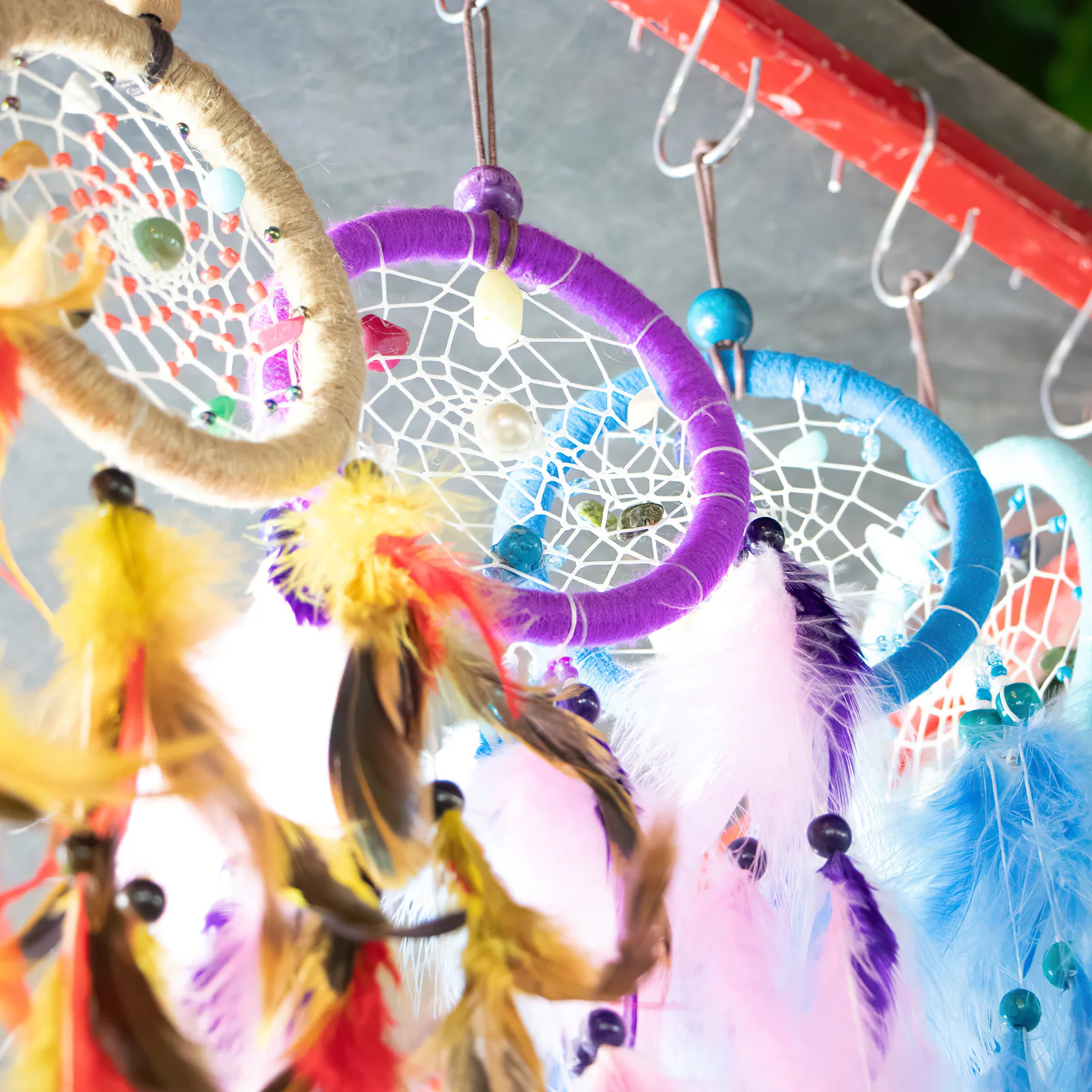 

30Pcs Plastic Dreamcatcher Rings 6Cm White Craft Hoops DIY Material for Handmade Mandala Wall Hanging Decoration Accessories