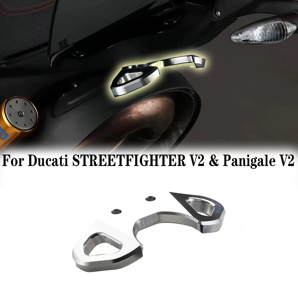 

For Ducati STREETFIGHTER V2 & Panigale V2 Motorcycle Hooks Strap Hooks Traction Assist Lashing Bracket Trailer Mounting Bracket