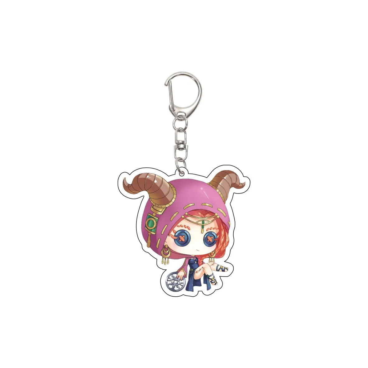 55MM Anime Game Identity V Emily Dyer Freddy Riley Emma Woods Martha Behamfil Margaretha Zelle Acrylic Key Chain Cute Gifts view 5