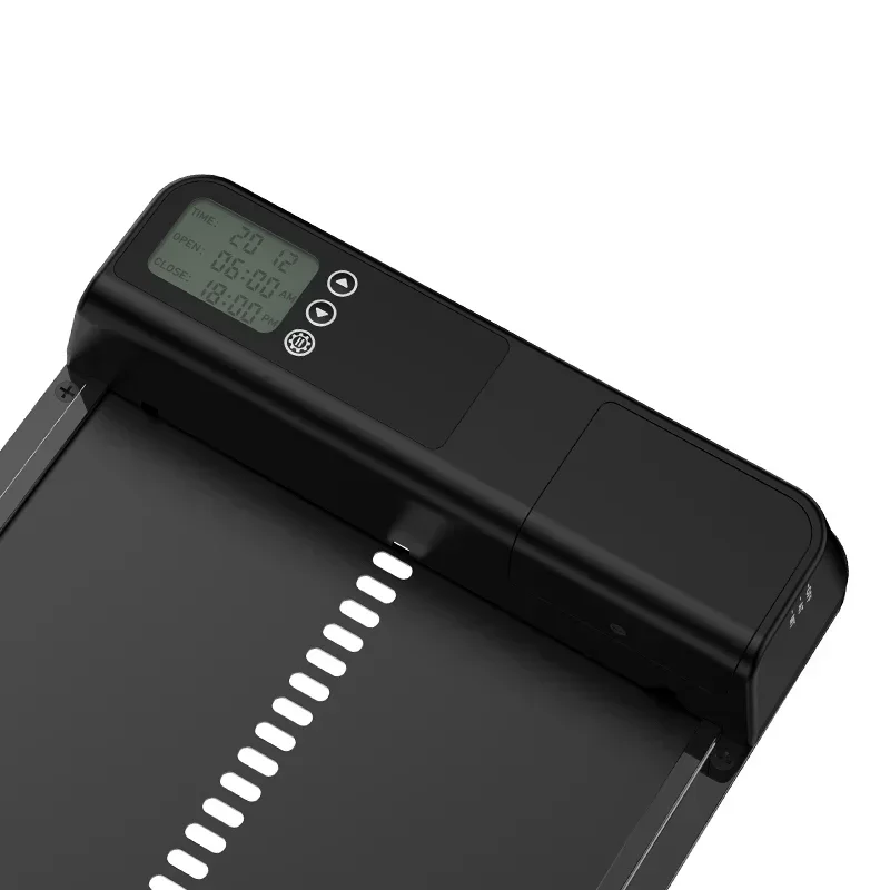 Sensor de luz inteligente de aleación de aluminio impermeable IP45, puerta automática para Gallinero
