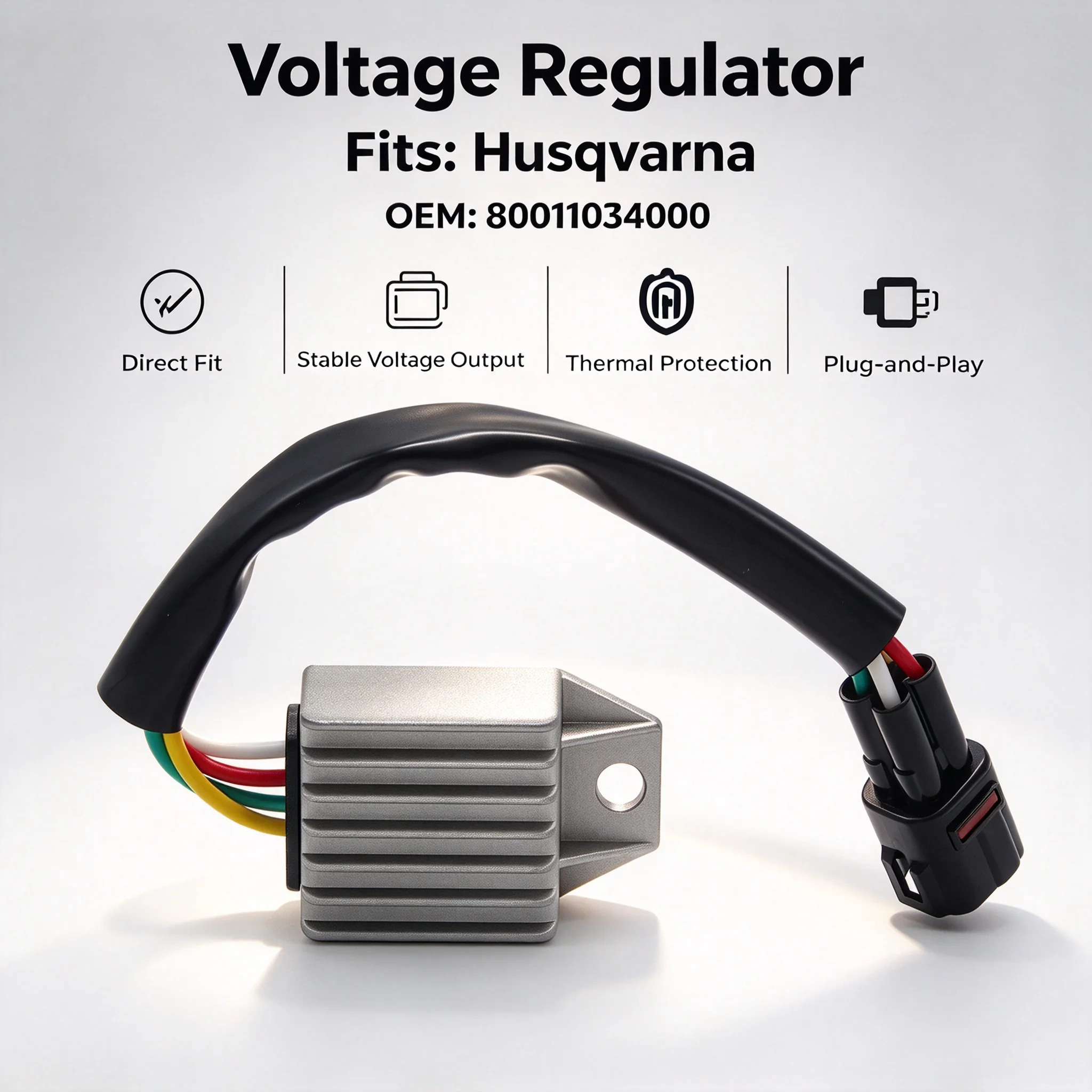 Regulator Voltage Rectifier For Husqvarna TC250 TE125 150 250 300 TX125 300 FE450S FS450E 650C 650E 80011034000