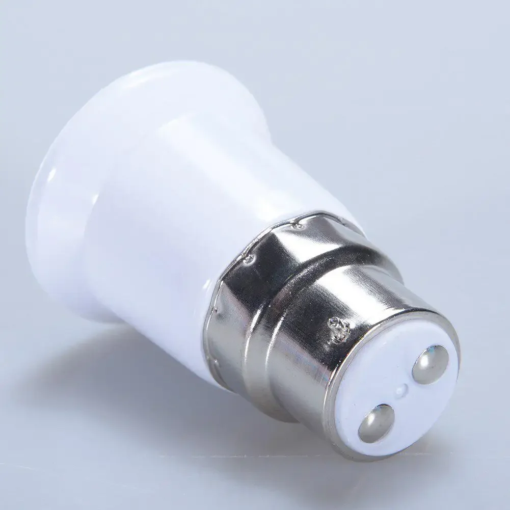 B22 ke E27 Bulb Adapter dudukan lampu Converter Base Bulb Socket Adapter Converter Lamp Holder