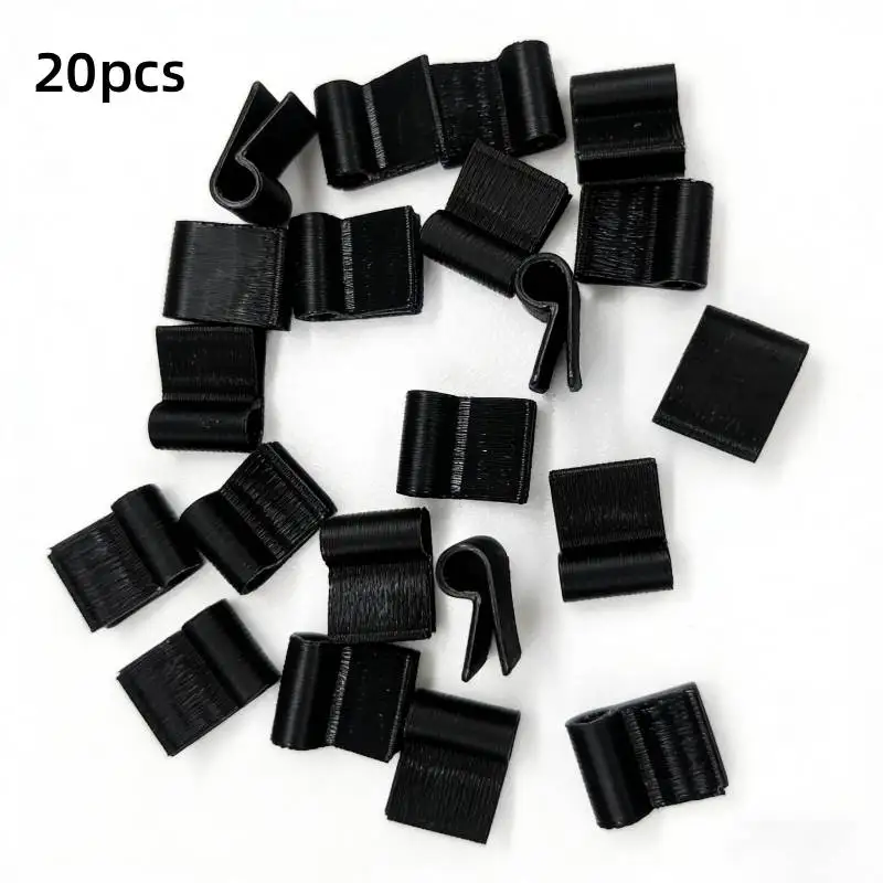 20 clips de fixation pour câbles de garniture intérieure de voiture, clips de gestion de câbles pour tableau de bord automobile, pour modifications intérieures