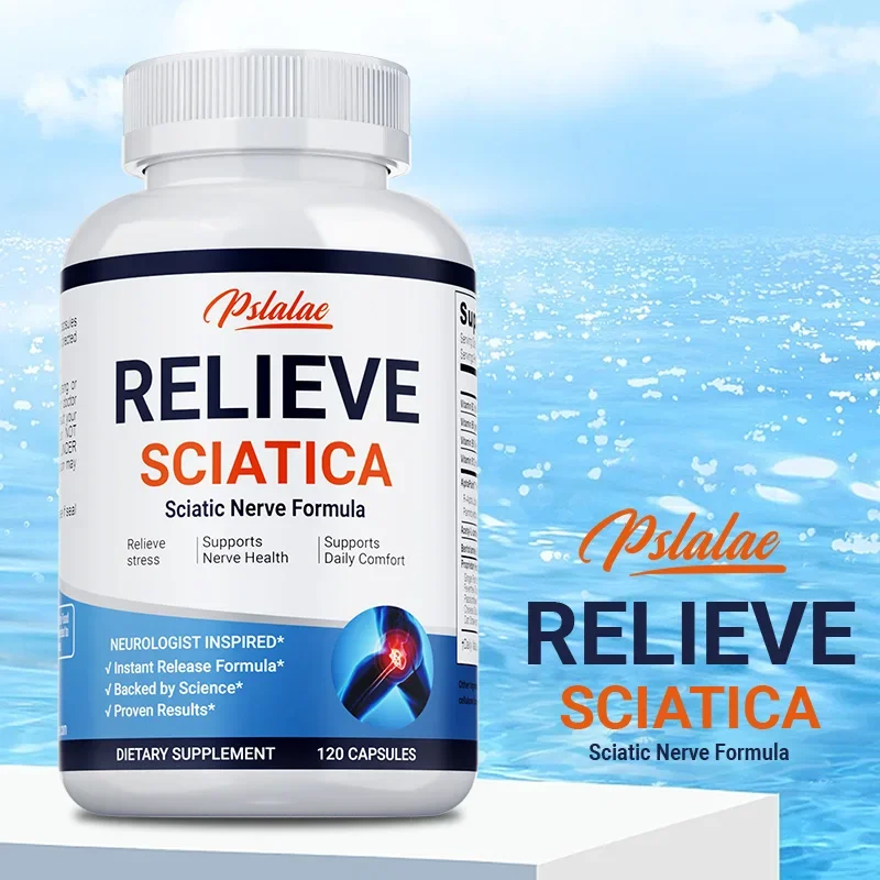 

Relieve Sciatica Capsules - Supports Nervous System and Bone Health, Improves Flexibility, Endurance, and Relieves Pain