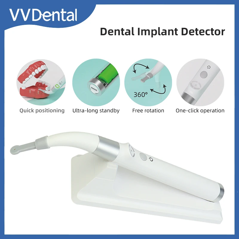 

Dental Implant Locator Cross-Scanning Spot Screwdriver Detector Tool 360 Rotatable with 3 Modes Sensor Smart Find Localization