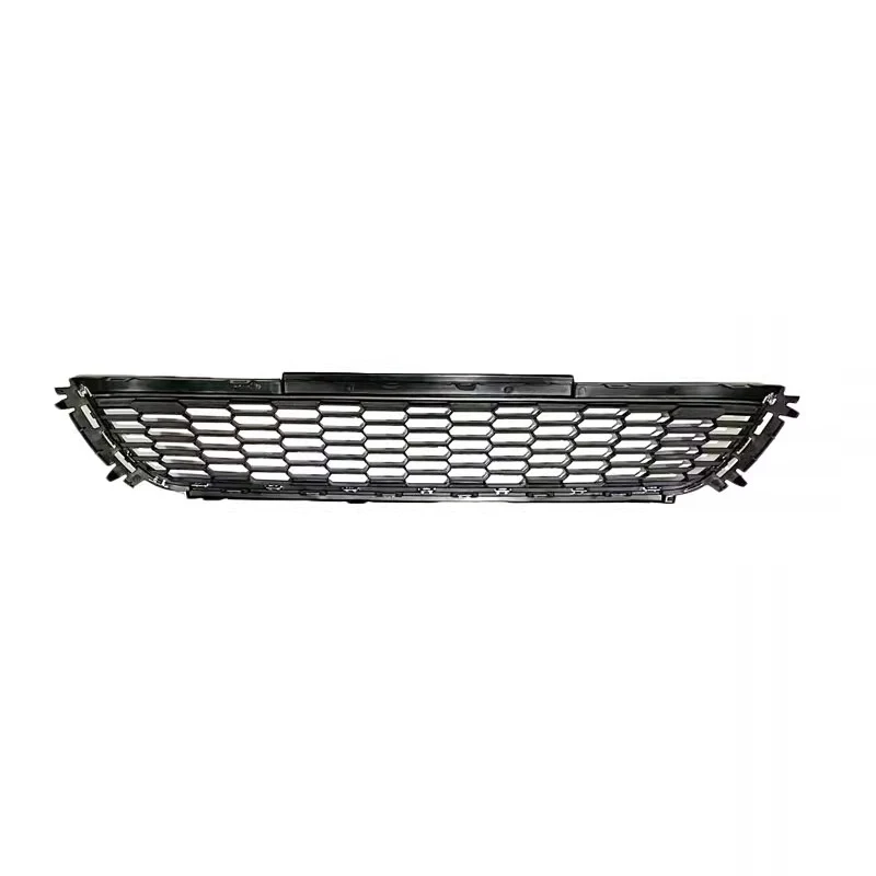 1PCS Car Front Bumper Grille Racing Grill Cover Decorative Bright Strip For VW Polo Hatchback 2011 2012 2013 6RD853677