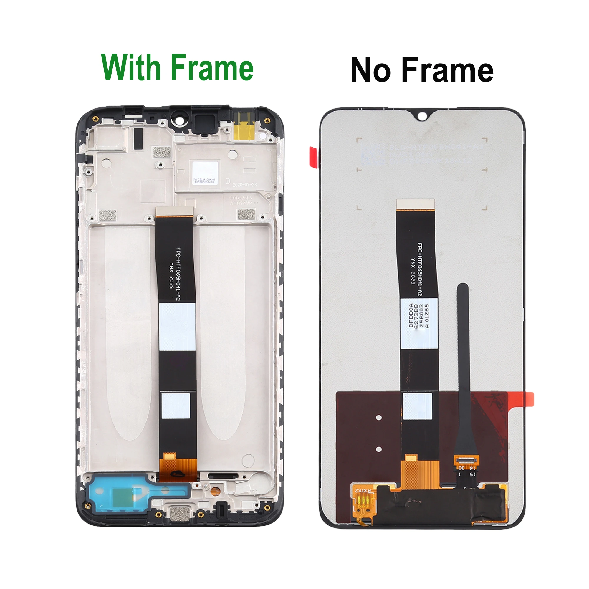 For Xiaomi Redmi 9A 9C NFC M2006C3MNG LCD Display Touch Screen Digitizer Assembly With Frame M2006C3MG M2006C3MT